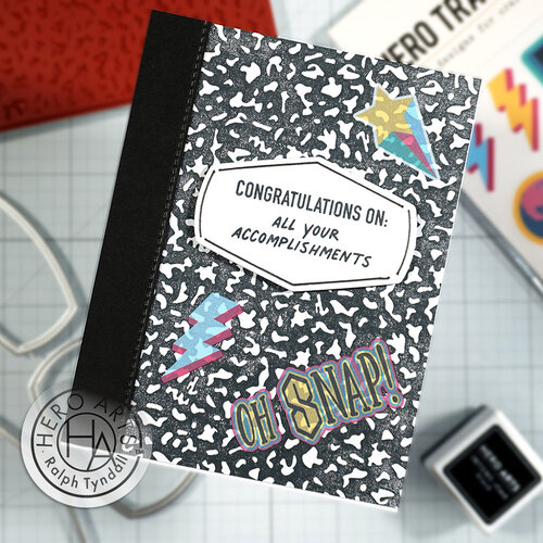 Hero Arts - Ralph Tyndall - Hero Transfers - Notebook Messages 3 Hero Arts - Ralph Tyndall - Hero Transfers - Notebook Messages