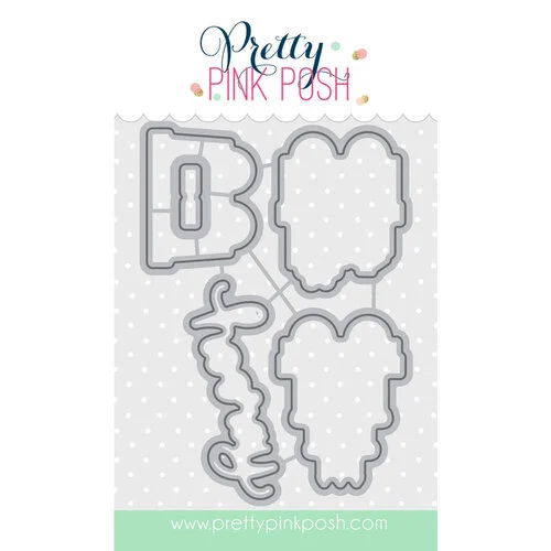 Pretty Pink Posh - Dies - Birthday Train