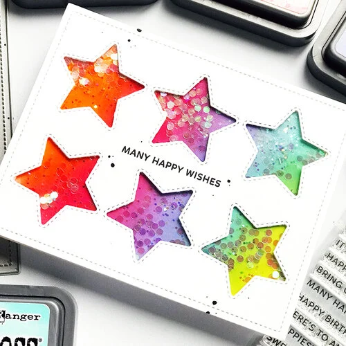 Pretty Pink Posh - Dies - Star