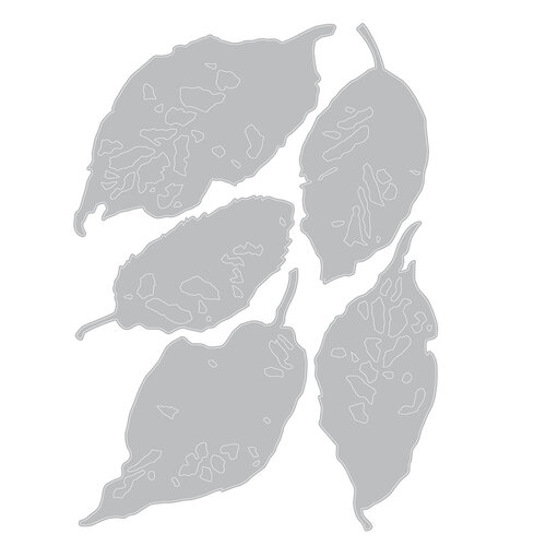Sizzix - Tim Holtz - Thinlits Dies - Vault Leaf Fragments 3 Sizzix - Tim Holtz - Thinlits Dies - Vault Leaf Fragments