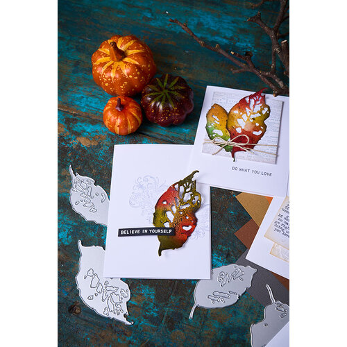 Sizzix - Tim Holtz - Thinlits Dies - Vault Leaf Fragments 8 Sizzix - Tim Holtz - Thinlits Dies - Vault Leaf Fragments