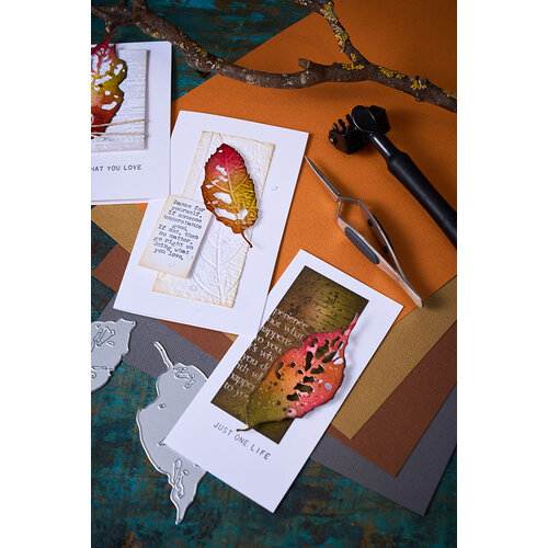 Sizzix - Tim Holtz - Thinlits Dies - Vault Leaf Fragments 9 Sizzix - Tim Holtz - Thinlits Dies - Vault Leaf Fragments