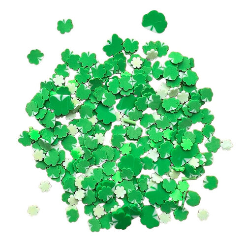 Buttons Galore and More - Sprinkletz Collection - Embellishments - Four Leaf Fun