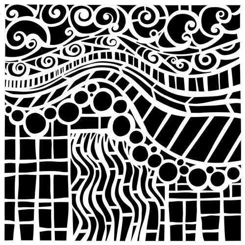 The Crafter's Workshop - 6 x 6 Stencils - Bubble Swirl 1 The Crafter's Workshop - 6 x 6 Stencils - Bubble Swirl