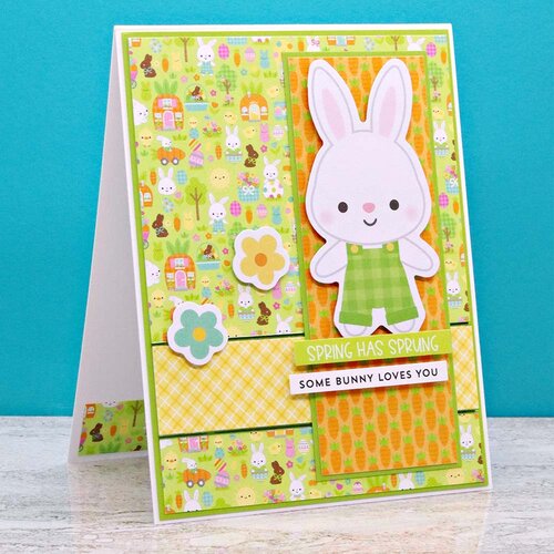 Doodlebug Design - Bunny Hop Collection - Puffy Stickers - Icons