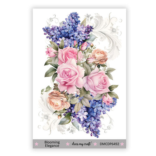 Dress My Craft - Mini Transfer Me - Blooming Elegance