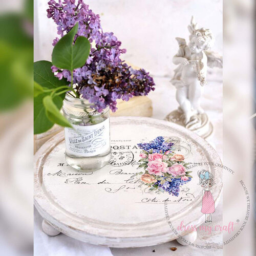 Dress My Craft - Mini Transfer Me - Blooming Elegance