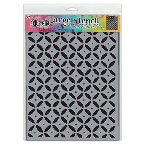 Ranger Ink - Dylusions Stencils - Large - Dot Grid 1 Ranger Ink - Dylusions Stencils - Large - Dot Grid