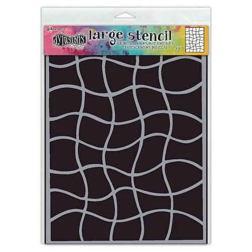Ranger Ink - Dylusions Stencils - Large - Street Map 1 Ranger Ink - Dylusions Stencils - Large - Street Map