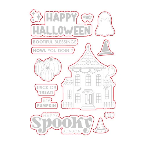 Scrapbook.com - Coordinating Die Set - Spooky 1 Scrapbook.com - Coordinating Die Set - Spooky