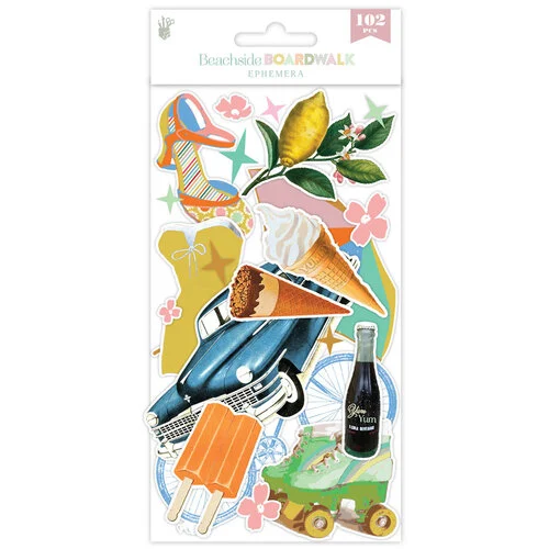 Fancy Pants Designs - Beachside Boardwalk Collection - Ephemera 1 Fancy Pants Designs - Beachside Boardwalk Collection - Ephemera