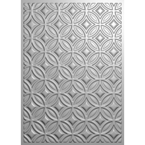 Crafter's Companion - 3D Embossing Folder - Retro Circles 2 Crafter's Companion - 3D Embossing Folder - Retro Circles