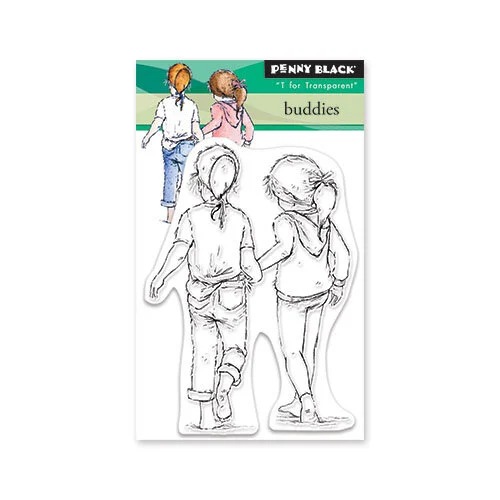 Penny Black - Clear Photopolymer Stamps - Buddies