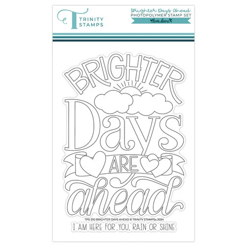 Trinity Stamps - Clear Photopolymer Stamps - Brighter Days Ahead