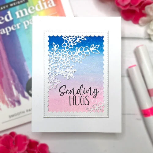 Scrapbook.com - Glitter Brush Marker Set - Blues - 2 Pack 12 Scrapbook.com - Glitter Brush Marker Set - Blues - 2 Pack