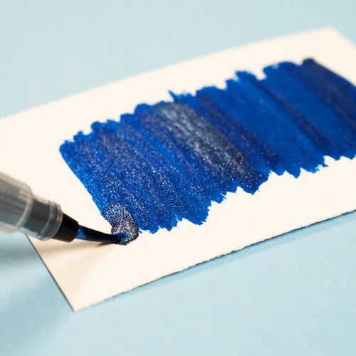 Scrapbook.com - Glitter Brush Marker Set - Blues - 2 Pack 4 Scrapbook.com - Glitter Brush Marker Set - Blues - 2 Pack