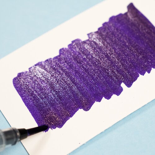 Scrapbook.com - Glitter Brush Marker Set - Purples - 2 Pack 4 Scrapbook.com - Glitter Brush Marker Set - Purples - 2 Pack