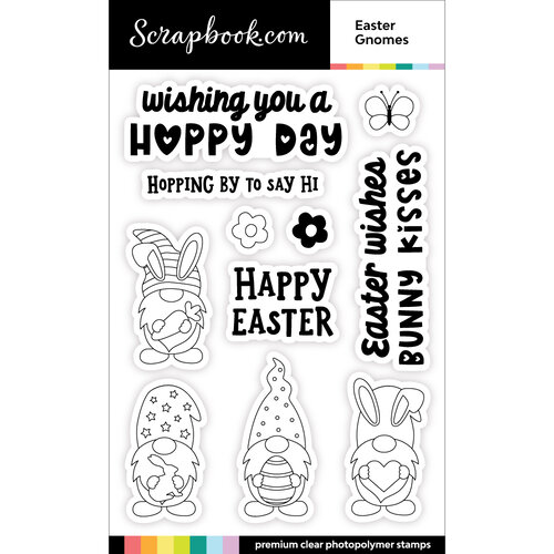 Scrapbook.com - Easter Gnomes Bundle - Dies, Paper, Stamp 2 Scrapbook.com - Easter Gnomes Bundle - Dies, Paper, Stamp