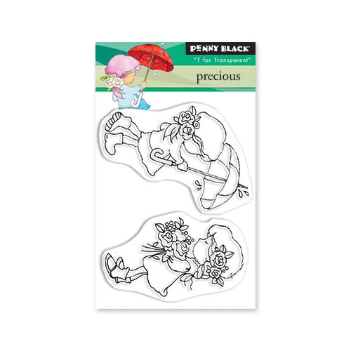 Penny Black - Clear Photopolymer Stamps - Precious 1 Penny Black - Clear Photopolymer Stamps - Precious