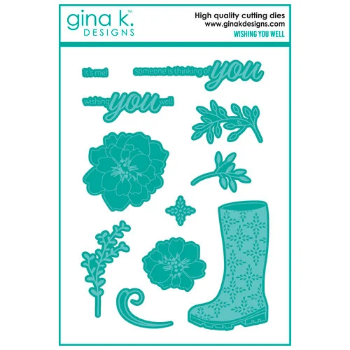 Gina K Designs - Dies - Wishing You Well