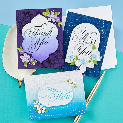 Spellbinders - BetterPress Collection - Press Plates - Copperplate Everyday Sentiments - I Want It All Bundle 3 Spellbinders - BetterPress Collection - Press Plates - Copperplate Everyday Sentiments - I Want It All Bundle