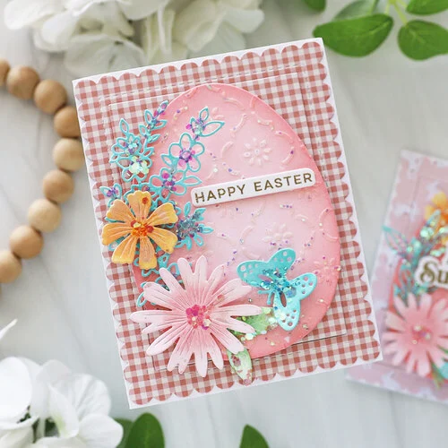 Scrapbook.com - Photopolymer Stamp Set and Coordinating Die - Hello Spring 4 Scrapbook.com - Photopolymer Stamp Set and Coordinating Die - Hello Spring