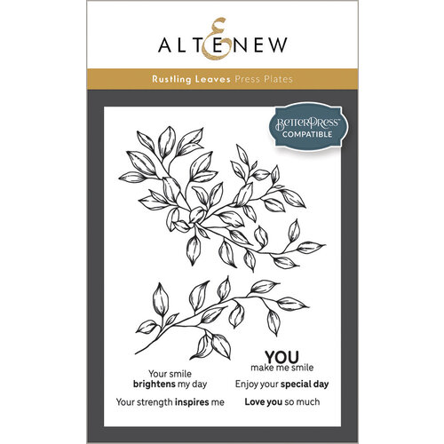 Altenew - Press Plates - Rustling Leaves