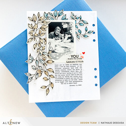 Altenew - Press Plates - Rustling Leaves
