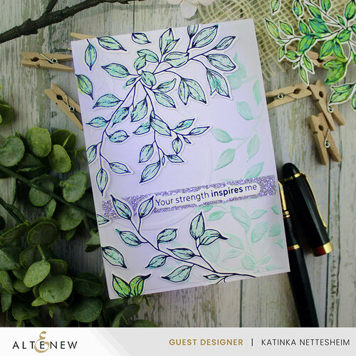 Altenew - Press Plates - Rustling Leaves