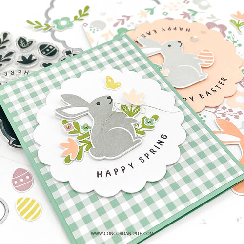 Concord and 9th - Clear Photopolymer Stamps - Spring Bunny 2 Concord and 9th - Clear Photopolymer Stamps - Spring Bunny