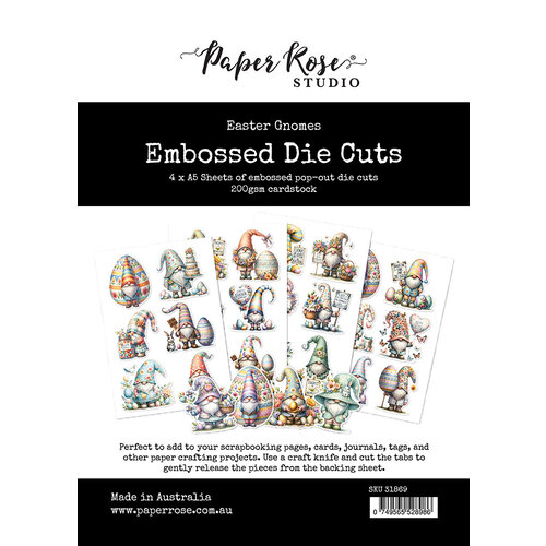 Paper Rose - Easter Time Collection - Die Cuts - Easter Gnomes