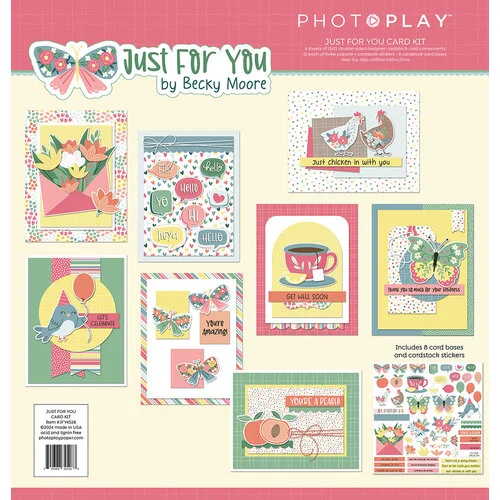 PhotoPlay - Just For You Collection - Card Kit 1 PhotoPlay - Just For You Collection - Card Kit