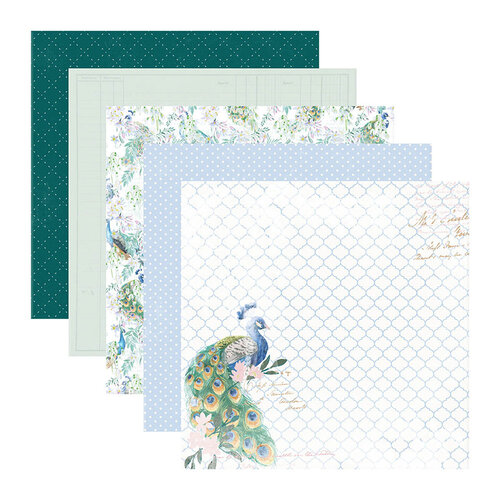 Spellbinders - Rosie's Studio - Belleview Collection - 12 x 12 Paper Pad 4 Spellbinders - Rosie's Studio - Belleview Collection - 12 x 12 Paper Pad