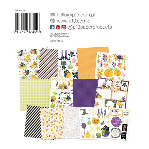 P13 - Happy Halloween Collection - 6 x 6 Paper Pad 2 P13 - Happy Halloween Collection - 6 x 6 Paper Pad