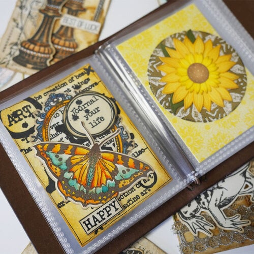 Elizabeth Craft Designs - ATC Journal - Sleeves