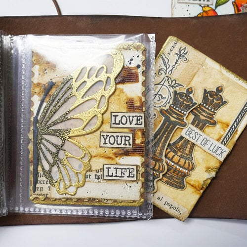 Elizabeth Craft Designs - ATC Journal - Sleeves