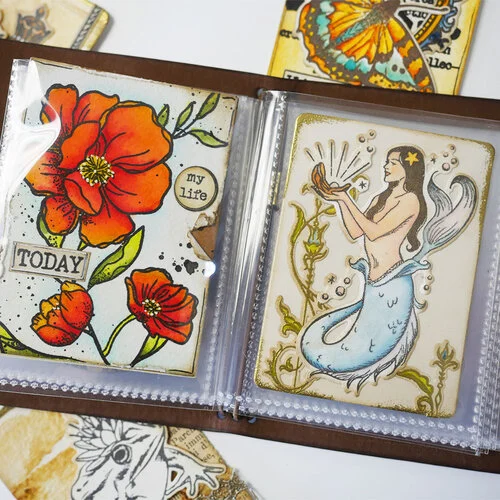 Elizabeth Craft Designs - ATC Journal - Sleeves