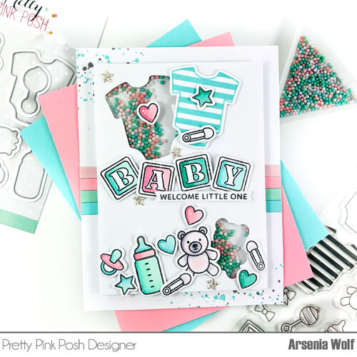 Pretty Pink Posh - Dies - Baby Basics