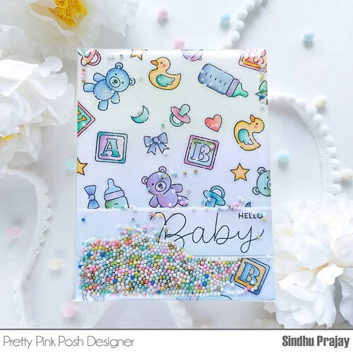 Pretty Pink Posh - Dies - Baby Basics 7 Pretty Pink Posh - Dies - Baby Basics