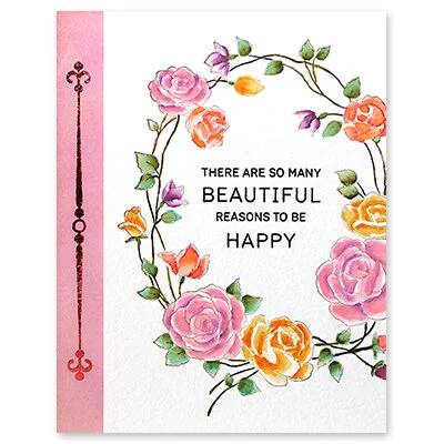 Penny Black - Stick and Shine Adhesive Transfers - Border Bliss 4 Penny Black - Stick and Shine Adhesive Transfers - Border Bliss