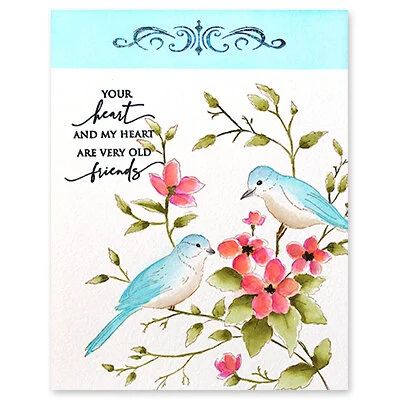 Penny Black - Stick and Shine Adhesive Transfers - Border Bliss 5 Penny Black - Stick and Shine Adhesive Transfers - Border Bliss