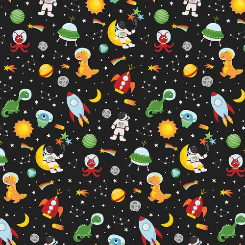 Echo Park - Blast Off Collection - 12 x 12 Double Sided Paper - Blast Off Friends 2 Echo Park - Blast Off Collection - 12 x 12 Double Sided Paper - Blast Off Friends