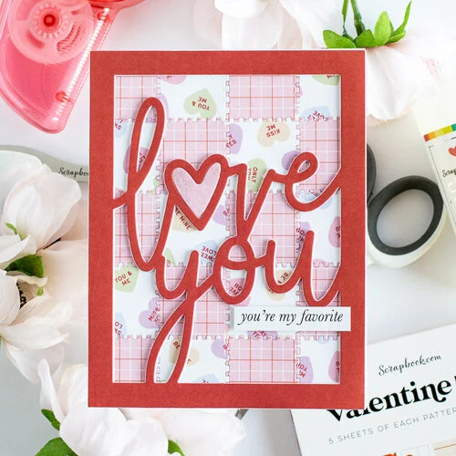 Scrapbook.com - Decorative Die Set - A2 Plate - Patchwork 10 Scrapbook.com - Decorative Die Set - A2 Plate - Patchwork