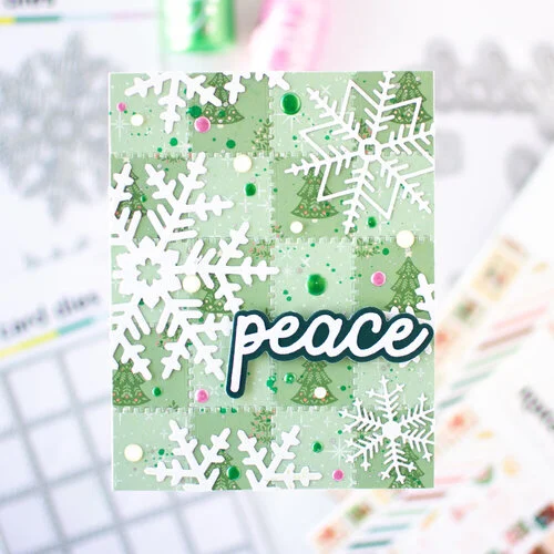 Scrapbook.com - Decorative Die Set - A2 Plate - Patchwork 9 Scrapbook.com - Decorative Die Set - A2 Plate - Patchwork