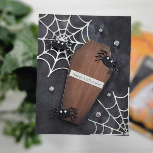 Scrapbook.com - Decorative Die Set - Nested Coffins