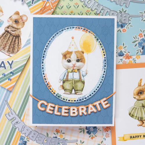 Scrapbook.com - Charming Characters - Dies, Paper, Rub-Ons 11 Scrapbook.com - Charming Characters - Dies, Paper, Rub-Ons