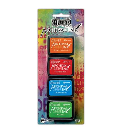 Ranger Ink - Dylusions - Archival Ink - Mini Kit - Two 1 Ranger Ink - Dylusions - Archival Ink - Mini Kit - Two