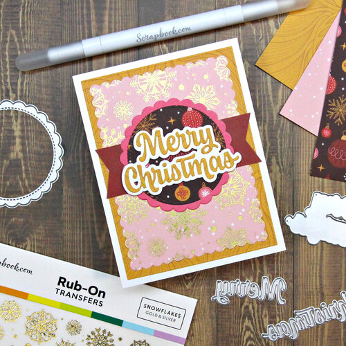 Scrapbook.com - Holiday - Patterned Cardstock Paper Pad - Double Sided - 6x8 - 40 Sheets
