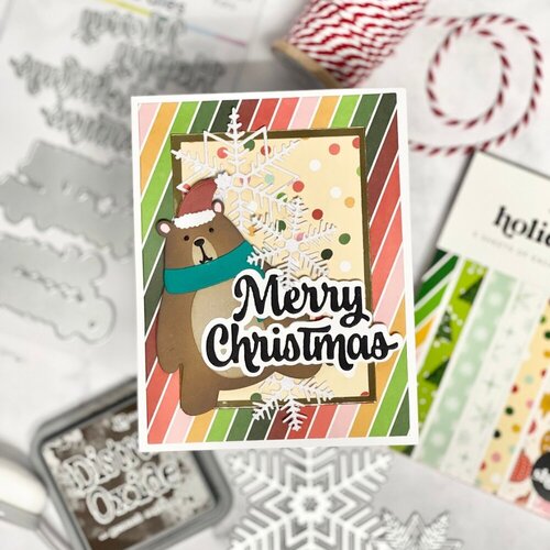Scrapbook.com - Holiday - Patterned Cardstock Paper Pad - Double Sided - 6x8 - 40 Sheets