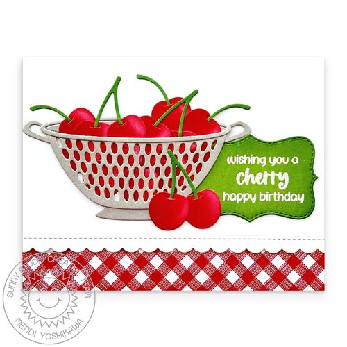 Sunny Studio Stamps - Sunny Snippets - Craft Dies - Wild Cherry 3 Sunny Studio Stamps - Sunny Snippets - Craft Dies - Wild Cherry